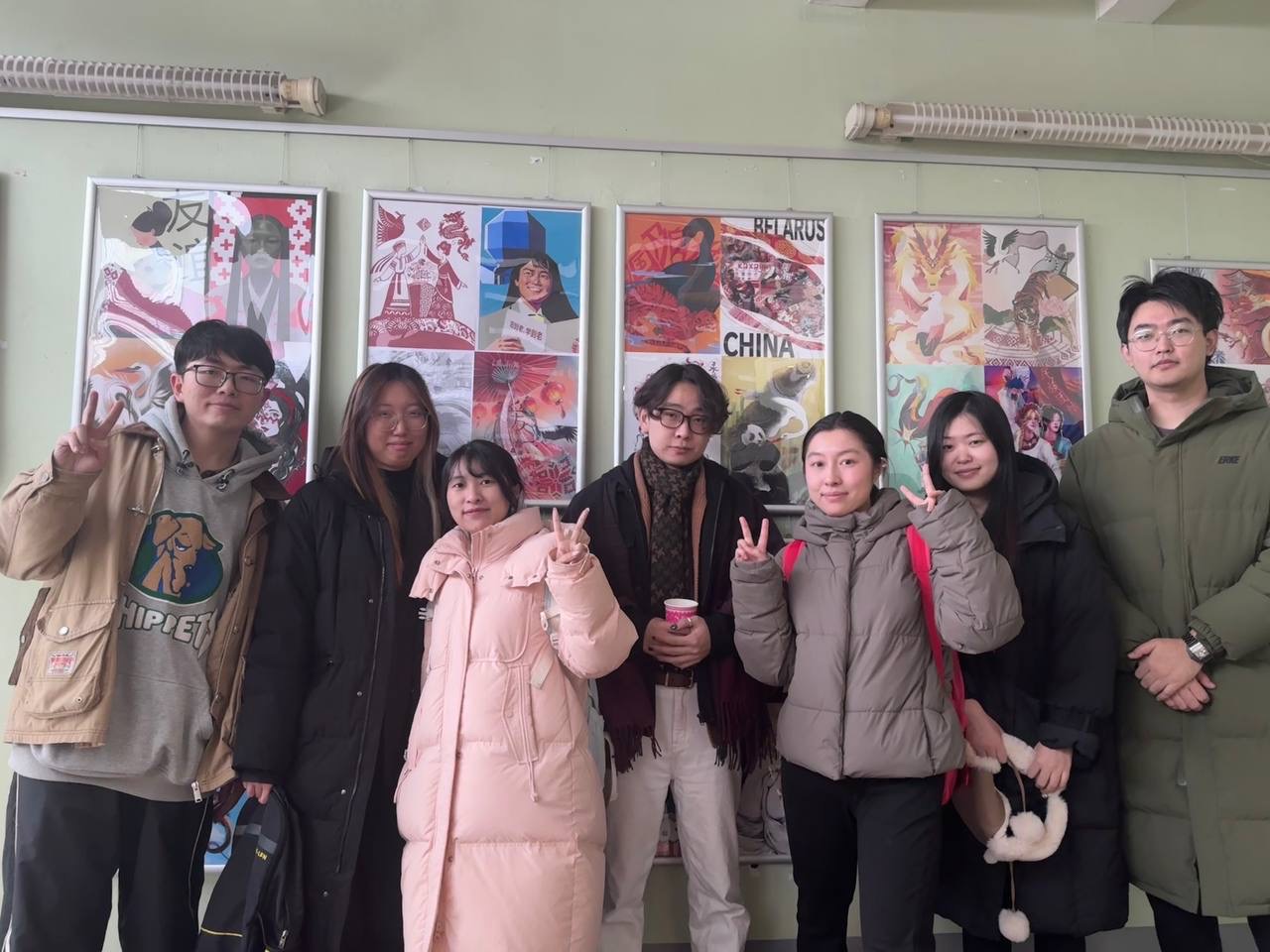 Иностранные обучающиеся ФСК посетили выставку «Беларусь & Китай – диалог культур»